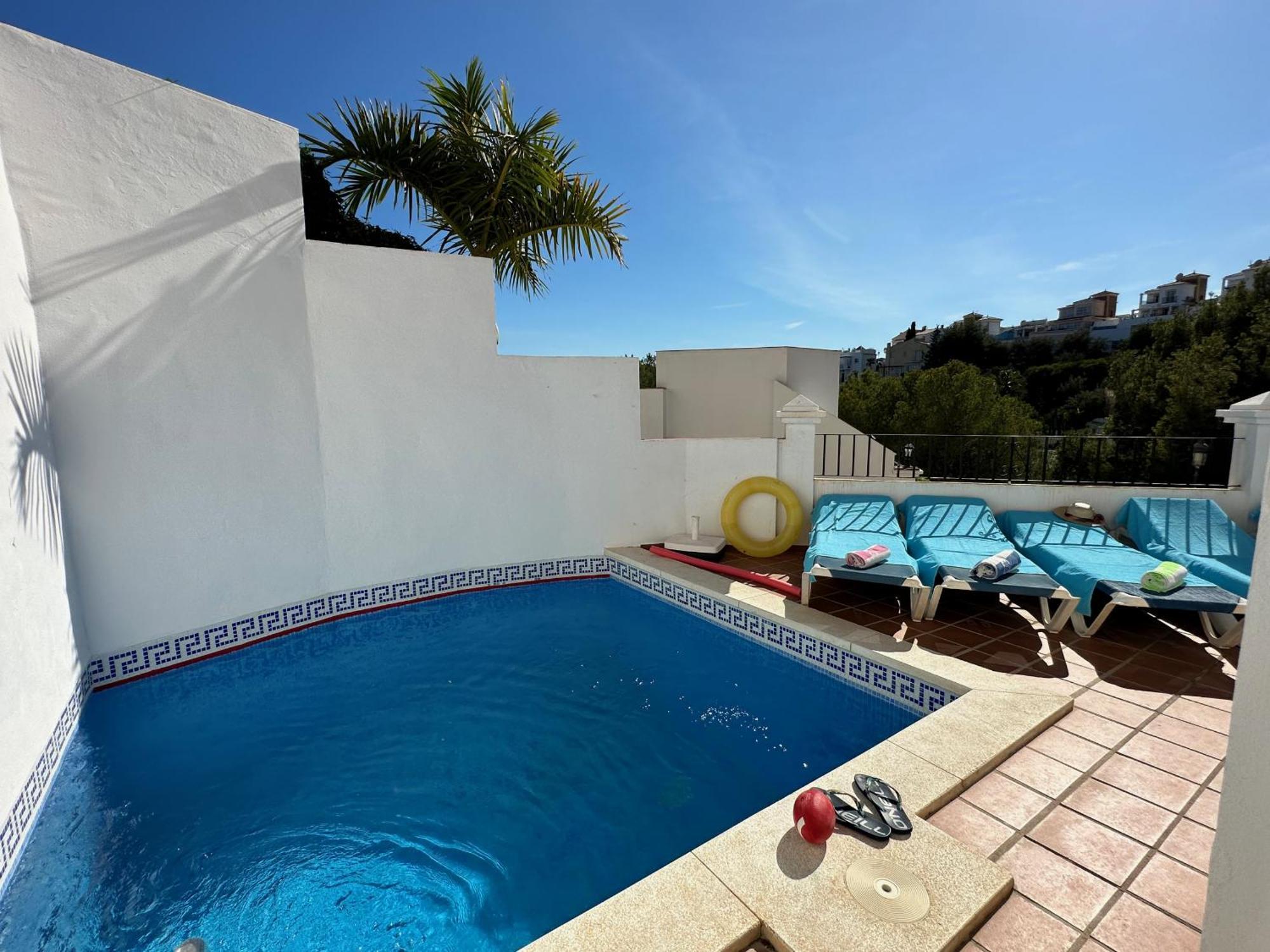 Spacious Family Villa Aljamar 8A Nerja Dış mekan fotoğraf